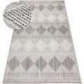 Tapis Rugsx Tapis NANO EO61A Diamants, boucl&eacute;, tiss&eacute; plat 140x190 cm Gris 140x190 cm. . Maison & D&eacute;co > Tapis. Grenoble