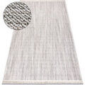 Tapis Rugsx Tapis NANO FH93A Melange, boucl&eacute;, tiss&eacute; plat 240x330 cm Gris 240x330 cm. . Maison & D&eacute;co > Tapis.