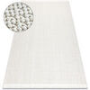 Tapis Rugsx Tapis NANO FH93A Plaine couleur, boucl&eacute;, tiss&eacute; 240x330 cm Blanc 240x330 cm. . Maison & D&eacute;co > Tapis.