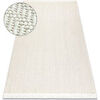 Tapis Rugsx Tapis NANO FJ86B Chevron, boucl&eacute;, tiss&eacute; plat 160x220 cm Blanc 160x220 cm. . Maison & D&eacute;co > Tapis.