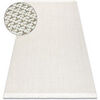 Tapis Rugsx Tapis NANO FH92A Plaine couleur, boucl&eacute;, tiss&eacute; 160x220 cm Blanc 160x220 cm. . Maison & D&eacute;co > Tapis.