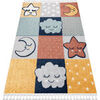 Tapis Rugsx Tapis YOYO GD52 gris / jaune - 120x170 cm Gris 120x170 cm. . Maison & D&eacute;co > Tapis.
