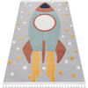 Tapis Rugsx Tapis YOYO GD55 gris / bleu - 200x290 cm Gris 200x290 cm. . Maison & D&eacute;co > Tapis.