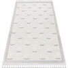 Tapis Rugsx Tapis YOYO GD62 blanc / gris - 80x150 cm Blanc 80x150 cm. . Maison & D&eacute;co > Tapis.
