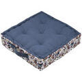 Coussins Stof Epais coussin de sol en coton Helga Bleu Unique. . Maison & D&eacute;co > Coussins. Grenoble