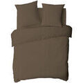 Linge de maison sur Grenoble : Housses de couettes Future Home Housse de couette en coton 57 fils unie