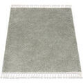 Tapis Rugsx Tapis BERBER carr&eacute; 9000 vert Franges berb&egrave;re 120x120 cm Vert 120x120 cm. . Maison & D&eacute;co > Tapis. Grenoble
