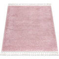 D&eacute;coration sur Grenoble : Tapis Rugsx Tapis BERBER carr&eacute; 9000 rose Franges berb&egrave;re 160x160 cm Rose 160x160 cm. . Maison & D&eacute;co > Tapis.