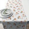 Serviettes de table Nappes, Sets de table Ambiente Chemin de table en coton Robin family 40 x 150 cm