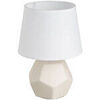 Lampes &agrave; poser Unimasa Lampe en c&eacute;ramique Beige 26 cm Beige Unique. . Maison & D&eacute;co > Lampes &agrave; poser.