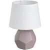 Lampes &agrave; poser Unimasa Lampe en c&eacute;ramique taupe 26 cm Marron Unique. . Maison & D&eacute;co > Lampes &agrave; poser.