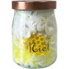 Bougies, diffuseurs Provence Chic Bougie parfum&eacute;e jarre Mousse au miel - Fait main Blanc Unique. . Maison & D&eacute;co > Bougies, diffuseurs.