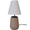 Lampes &agrave; poser Unimasa Lampe en c&eacute;ramique et corde 31 cm Beige Unique. . Maison & D&eacute;co > Lampes &agrave; poser.