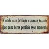 Statuettes et figurines Signes Grimalt Phrases Plaque Murale Beige Unique. . Maison & D&eacute;co > Statuettes et figurines.