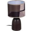 Lampes &agrave; poser Ixia Lampe en c&eacute;ramique marron 29.5 cm Marron Unique. . Maison & D&eacute;co > Lampes &agrave; poser.