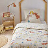 Parures de lit Future Home Parure de lit enfant chien r&eacute;versible Blanc 140x200 cm. . Maison > Parures de lit.