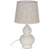 Lampes &agrave; poser Ixia Lampe en c&eacute;ramique beige 37 cm Beige Unique. . Maison & D&eacute;co > Lampes &agrave; poser.