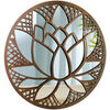 Statuettes et figurines Signes Grimalt Fleur De Miroir Marron Diam 50 cm. . Maison & D&eacute;co > Statuettes et figurines.