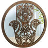 Statuettes et figurines Signes Grimalt Main Du Miroir De Fatima Marron Diam 30 cm. . Maison & D&eacute;co > Statuettes et figurines.