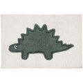 D&eacute;coration sur Grenoble : Tapis Future Home Tapis enfant Dinosaure en coton tuft&eacute; Blanc 60x90 cm. . Maison & D&eacute;co > Tapis.