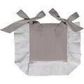 Linge de maison sur Grenoble : Galettes de chaise Soleil D'Ocre Aude Gris 40x40 cm. . Maison & D&eacute;co> Galettes de chaise.