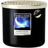 Bougies, diffuseurs Heart And Home Bougie ellipse 2 m&egrave;ches Nuit &eacute;toil&eacute;e Noir Unique. . Maison & D&eacute;co > Bougies, diffuseurs.