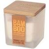 Bougies, diffuseurs Heart And Home Bougie &eacute;co responsable bambou zeste d'orange et clou de girof Blanc Unique. . Maison & D&eacute;co > Bougies, diffuseurs.