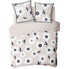 Parures de lit Future Home Parure de lit 2 personnes fleur en coton