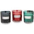 Bougies, diffuseurs Heart And Home Coffret cadeau 3 bougies votives Rouge Unique. . Maison & D&eacute;co > Bougies, diffuseurs.