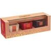 Bougies, diffuseurs Heart And Home Coffret cadeau de 3 bougies &eacute;co responsable Marron Unique. . Maison & D&eacute;co > Bougies, diffuseurs.