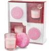 Bougies, diffuseurs Heart And Home Set cadeau petite bougie et 2 bombes de bain Rose Unique. . Maison & D&eacute;co > Bougies, diffuseurs.