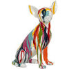 Statuettes et figurines Ixia Chihuahua en r&eacute;sine multicolore 26 cm Multicolore Unique. . Maison & D&eacute;co > Statuettes et figurines.