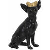Statuettes et figurines Ixia Chihuahua en r&eacute;sine noire 25 cm Noir Unique. . Maison & D&eacute;co > Statuettes et figurines.