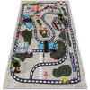 Tapis Rugsx Tapis lavable JUNIOR 51803.804 Ville, rues pour 140x190 cm Beige 140x190 cm. . Maison & D&eacute;co > Tapis.