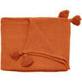 Linge de maison sur Grenoble : Couvertures Vent Du Sud Couvre Lit Vivace - Ma&iuml;s Orange 220x240 cm. . Maison > Couvertures.