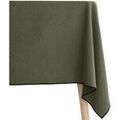 Cuisine & Art de la table sur Grenoble : Serviettes de table Nappes, Sets de table Vent Du Sud Nappe en coton teint lav&eacute; - Kaki - 160 x 200 cm Kaki 160x200 cm. . Maison > Serviettes de table Nappes, Sets de table.