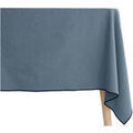 Cuisine & Art de la table sur Grenoble : Serviettes de table Nappes, Sets de table Vent Du Sud Nappe en coton teint lav&eacute; coloris bleu Orage 160 x 160 cm Bleu 160x160 cm. . Maison > Serviettes de table Nappes, Sets de table.