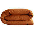Linge de maison sur Grenoble : Housses de couettes Vent Du Sud Housse de couette terre cuite en percale 220 x 240 cm