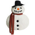Coussins Soleil D'Ocre Bonhomme de neige Blanc 30x50 cm. . Maison & D&eacute;co > Coussins.