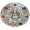 Statuettes et figurines Signes Grimalt Plaque De Chakra De Ganesh Argent&eacute; Unique. . Maison & D&eacute;co > Statuettes et figurines.