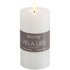 Bougies, diffuseurs Unimasa Bougie LED blanche 13 cm Blanc Unique. . Maison & D&eacute;co > Bougies, diffuseurs.