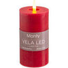 Bougies, diffuseurs Unimasa Bougie LED rouge 13 cm Rouge Unique. . Maison & D&eacute;co > Bougies, diffuseurs.