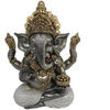 Statuettes et figurines Signes Grimalt Figure De Ganesh Argent&eacute; Unique. . Maison & D&eacute;co > Statuettes et figurines.