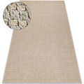 Tapis Rugsx Tapis ORIGI 3561 beige - ficelle SISAL 155x220 cm Beige 155x220 cm. . Maison & D&eacute;co > Tapis. Grenoble