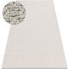 Tapis Rugsx Tapis ORIGI 3661 cr&egrave;me - ficelle SISAL 155x220 cm Beige 155x220 cm. . Maison & D&eacute;co > Tapis.