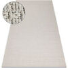 Tapis Rugsx Tapis ORIGI 3561 cr&egrave;me - ficelle SISAL 155x220 cm Beige 155x220 cm. . Maison & D&eacute;co > Tapis.