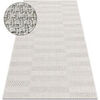 Tapis Rugsx Tapis ORIGI 3736 cr&egrave;me - Planches ficelle 155x220 cm Beige 155x220 cm. . Maison & D&eacute;co > Tapis.