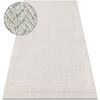 Tapis Rugsx Tapis ORIGI 3739 cr&egrave;me - Cadre, chevron 155x220 cm Beige 155x220 cm. . Maison & D&eacute;co > Tapis.