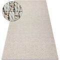 Tapis Rugsx Tapis ORIGI 3555 cr&egrave;me - ficelle SISAL 155x220 cm Beige 155x220 cm. . Maison & D&eacute;co > Tapis.