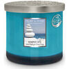 Bougies, diffuseurs Heart And Home Bougie ellipse 2 m&egrave;ches &Eacute;veil des Sens Bleu Unique. . Maison & D&eacute;co > Bougies, diffuseurs.